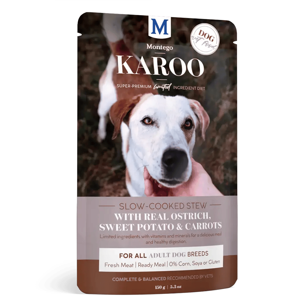 KAROO_DOG_WET_FOOD_POUCH_RGB_1080px_OSTRICH_FRONT 1