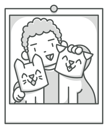 PET INSURE WEB ILL_POLAROID ILLUSTRATION