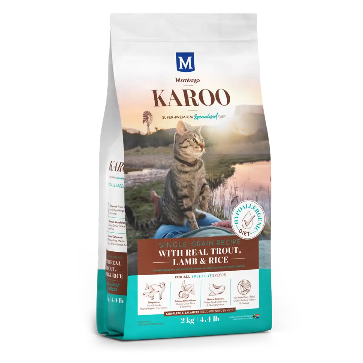 Adult Cat Hypoallergenic
Trout & Lamb
