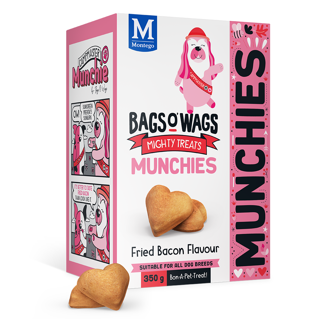 Fried Bacon Flavour Hearts